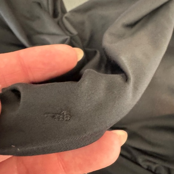 Miraclesuit - Black One-Piece Draped Neckline Swimsuit Sz XL - Picture 6 of 7